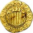 Spain 4 Escudos Carlos III Pretender 1707 KM# 48 CAROLVS III R ARA 1707 coin obverse