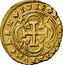 Spain 4 Escudos Felipe V Seville 1718 S M KM# 257 1718 HISPANIARVM REX S 4 M 4 coin reverse