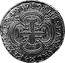 Spain 4 Escudos 1719 F KM# 314.1 Milled Real Coinage HISPANIARUM REX M F 4 1719 coin reverse