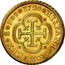 Spain 4 Escudos Luis I 1724 Aqueduct F KM# 331 1724 HISPANIARUM REX F 4 coin reverse
