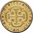Spain 4 Escudos Felipe V Cuenca 1725 CA JJ KM# 334 HISPANIARUM REX CA JJ 4 1725 coin reverse