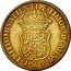 Spain 4 Escudos Felipe V Madrid 1732 JF KM# 360 INITIUM SAPIENTIAE TIMOR DOMINI J M F coin reverse