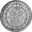 Spain 4 Escudos Carlos III 1786 DV KM# 418.1a 4 S I N UTROQ FELIX AUSPICE DEO M DV coin reverse