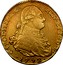 Spain 4 S Carlos IV 1792 MF KM# 436.1 CAROL IIII D G HISP ET IND R 1792 coin obverse