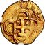 Spain 4 Escudos KM# 58.2 Hammered Coinage coin reverse