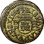 Spain 4 Maravedis Burgos 1663 B R KM# 156.1 HISPANIARVM REX 1661 B R IIII coin reverse