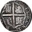 Spain 4 Reales (Philip IV) KM# 35.7 HISPANIARVM REX 1622 coin reverse
