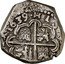 Spain 4 Reales KM# 35.4 Hammered Coinage HISPANIARVM REX 1639 coin reverse