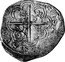 Spain 4 Reales (Philip III) KM# 33.1 HISPANIARVM REX coin reverse