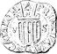 Spain 5 Sous Berga 1641 KM# 42 V S PRINCIPATVS CATALONIAE coin obverse