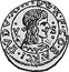 Spain 5 Sous Cervera 1641 KM# 44 LVDV XIII DG R F CO BARCI V S coin obverse