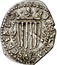 Spain 5 Sous Besalu 1642 KM# 90 V S PRINCIPATVS CATAL coin obverse