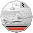 Australia 50 Cents 100 Years RAAF - General Dynamics F-111 2021 GENERAL DYNAMICS 1973-2010 50 F-111 ROYAL AUSTRALIAN AIR FORCE CENTENARY coin reverse