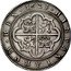 Spain 50 Reales (Philip IV) KM# 81.1 HISPANIARVM REX 1626 coin reverse