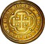 Spain 8 Escudos Charles II 1687 Aqueduct BR KM# 197 HISPANIARUM REX 1687 coin reverse