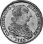 Spain 8 Escudos Sevilla 1762 JV KM# 397.2 CAROLUS III D G HISP ET IND REX 1762 coin obverse