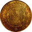 Spain 8 Escudos Carlos III 1786 DV KM# 409.1a 8 S IN UTROQ FELIX AUSPICE DEO coin reverse
