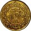 Spain 8 Escudos Charles IV 1791 S C KM# 437.2 IN UTROQ FELIX AUSPICE DEO coin reverse