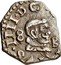 Spain 8 Maravedis Philip IV Bust 1643 MD B KM# 14 D G ... IIII 8 B coin obverse