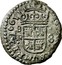 Spain 8 Maravedis Philip IV 1661 R KM# 163 HISPANIARVM REX 1661 S R 8 coin reverse