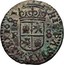 Spain 8 Maravedis Philip IV 1661 S KM# 12.6 HISPANIARVM REX 1661 S R 8 coin reverse