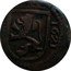 Spain 8 Maravedis (Valladolid Flags) KM# 10.8 1621 coin reverse
