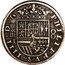 Spain 8 Reales Philip IV 1651 Aqueduct I KM# 111 PHILIPPVS IIII D G I 8 coin obverse
