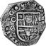 Spain 8 Reales Philip IV 1651 C CA KM# 39.2 PHILIPPVS IIII D G C A coin obverse