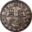 Spain 8 Reales Philip IV 1660 Aqueduct BR KM# 39.5 1660 HISPANIARVM REX coin reverse