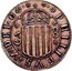Spain 8 Reales Felipe V 1707 Full round specimens are valued at approximately twice the klippe levels KM# 62 PHILIPPVS V DEI G CA 8 coin obverse