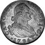 Spain 8 Reales Sevilla 1795 S CN KM# 432.2 CAROLUS IIII DEI G 1795 coin obverse