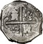 Spain 8 Reales (Philip III) KM# 38.1 HISPAN REGNORVM REX coin reverse