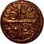 Spain Dinero Philip III 1615 KM# 14 BARCINO CIVI 1619 coin reverse