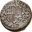 Spain Dinero Carlos III Pretender 1708 KM# PT3 BARCINO CIVITAS 1708 coin reverse