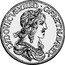 Spain ECU Louis XIII of France 1642 KM# 113 LVDOVICVS XIII D G FR ET NAV REX coin obverse