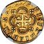 Spain Escudo Charles II 1699 S M KM# 231.2 HISPANIARVM REX 1699 coin reverse