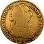 Spain Escudo KM# 416.2a Milled Real Coinage CAROL III D G HISP ET IND R 1787 coin obverse
