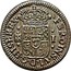 Spain Maravedi Fernando VI Segovia 1747 KM# 368 FERDINS VI D G HISP REX I coin obverse
