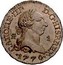 Spain Maravedi Madrid 1770 KM# 405.1 CAROLUS III D G HISP REX 1 1770 coin obverse