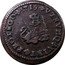 Spain Maravedi (Zaragoza) KM# 301.3 VTRVMQ VIRT PROTEGO 1719 coin reverse