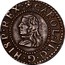 Spain Real (Croat) Charles II 1674 KM# 40 CAROL II D G HISP REX coin obverse