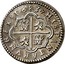Spain Real Charles II 1683 Aqueduct BR KM# 198 HISPANIARUM REX 1683 coin reverse