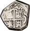 Spain Real (Philip IV) KM# 22.1 HISPANIARVM REX 1627 coin reverse
