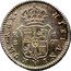 Spain Real Sevilla 1773 S CF KM# 411.2 HISPANIARUM REX 1 R S CF coin reverse