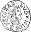 Spain Seiseno Louis XIII 1642 KM# 86 LVD XIII D G R F E CO BAR coin obverse