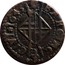 Spain Seizain Louis XIII 1648 KM# 37 BARCINO CIVI 1645 coin reverse