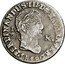 Spain 1/2 M KM# 120 Province Navarre Standart Coinage FERDINANDUS III D G NAVARRE REX 1/2 M 1818 coin obverse