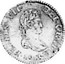 Spain 1/2 Real FERDINAND VII 1812 SF KM# 473.1 FERDIN VII DEI GRATIA 1813 coin obverse