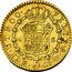 Spain 1 S 1817 GJ KM# 493 Milled Real Coinage IN UTROQ FELIX A D M CJ 1 S coin reverse