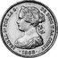 Spain 10 Escudos Isabel II 1868 (73) KM# 636.3 ISABEL 2A POR LA G DE DIOS Y LA CONST 1868 coin obverse
